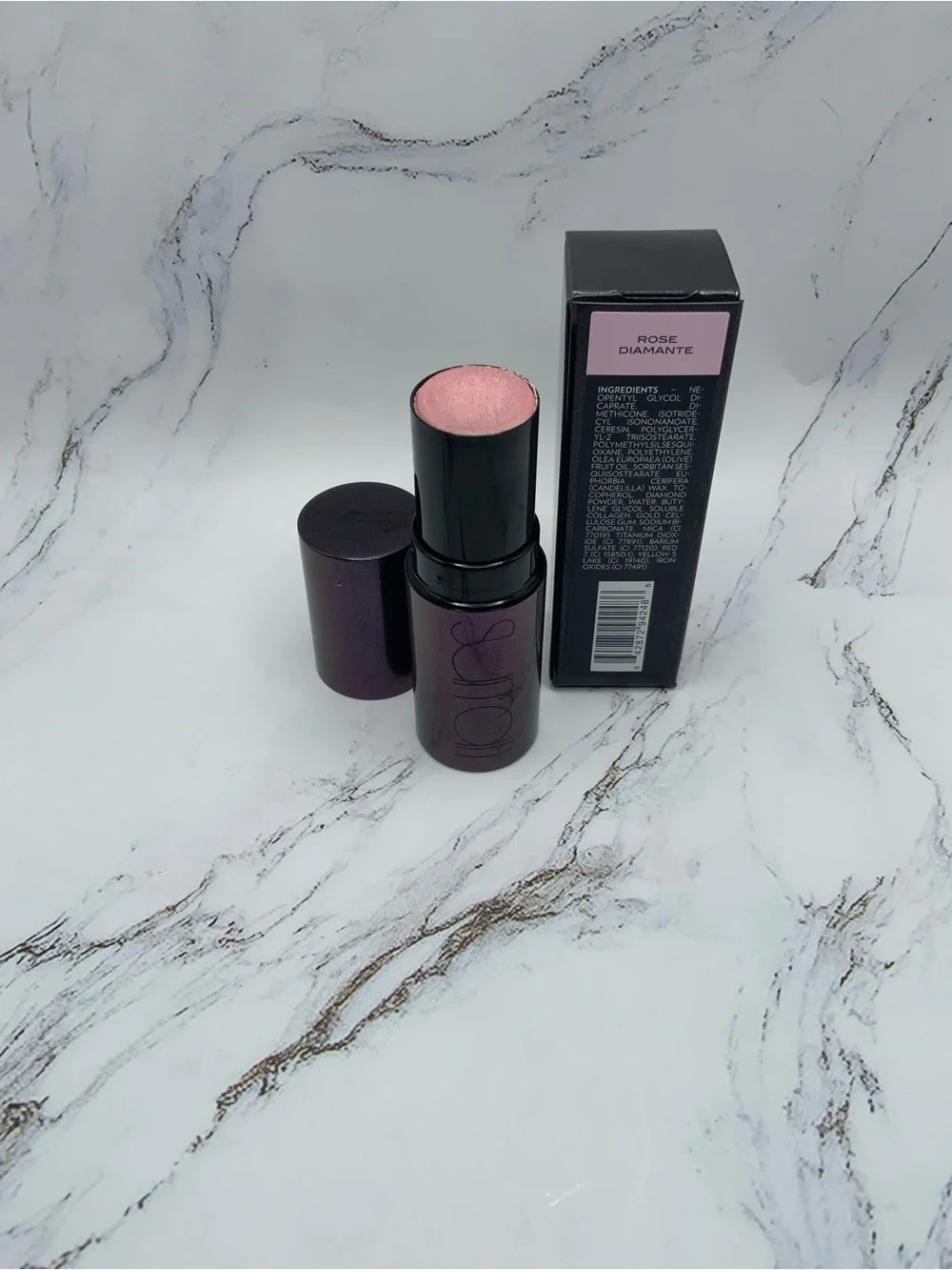 Surrott Rose Diamante Shimmering Stick Blush - Pink